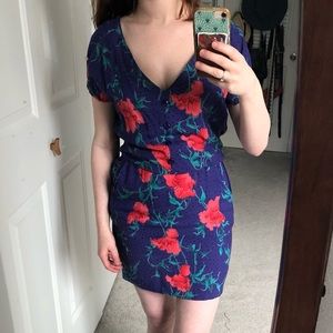 Many Belles Down Mini Dress with Pockets